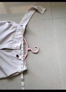 Cream Cropped Wide-Leg Pants
