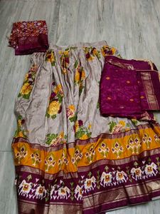 Semi Stiched Lengha Choli