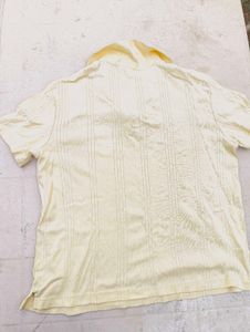Vintage Yellow Polo Shirt