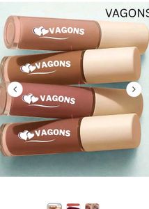 all 5 lipstick just ₹99 🩷 Vagons Creamy Lip Tints
