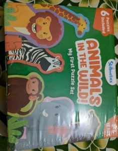 Skillmatics Animals in the Wild Puzzle Set