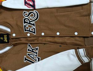 Embroidered Varsity Jacket For Men/Women