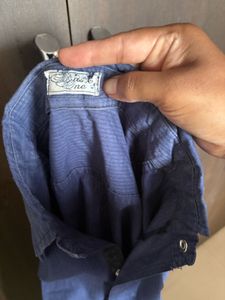 Classic Pinstripe Button-Up Shirt