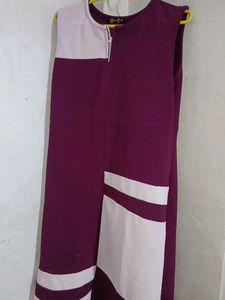 Elegant Maroon bodycon dress