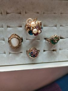 Beautiful Rings Combo - Pack Of 4