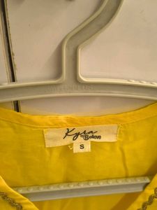 Bright Yellow Kurta
