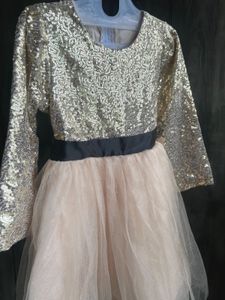 Sparkly Sequin Girls Dress