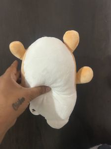 Shiba Inu plush toy features soft, marshmallow