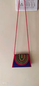 🔥Price drop🔥Kutchhi Hand work purse