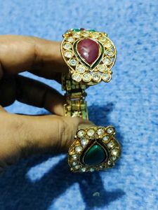Antique Gold Colour Bangle Set