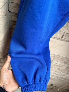 Street Style Store Royal Blue Fleece Co-ord Set