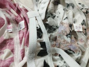 38"Cotton Bras Set of 4