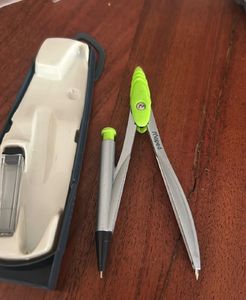 Drawing &amp; Stationery Set, pencil, rounder, clip