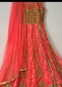 🔥SALE🔥Stunning Pink Embroidered Gown