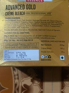Nature's Essence Advanced Gold Creme Bleach