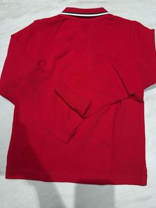 Benetton Long Sleeve Polo Shirt