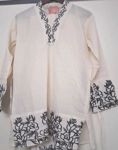 Embroidered ethnic Coord set