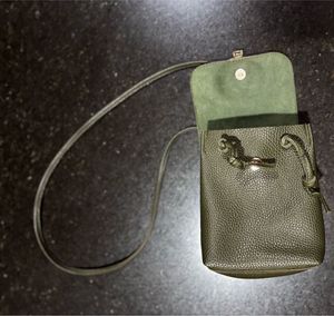 Stylish Olive Green Crossbody Bag