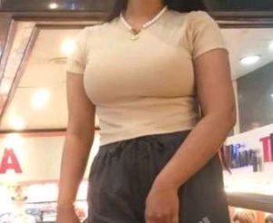 Cream top with bell bottoms