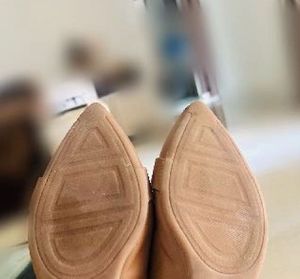 Chic Brown Toe Slingback Heels- LEMON &amp; PEPPER