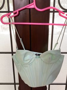 Zara Pastel Corset Top