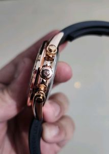 Rolex Rose Gold Black Dial