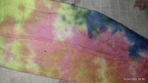 Tie-Dye "Good Night" Graphic Top