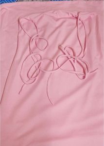 Elegant Pink Maxi Dress