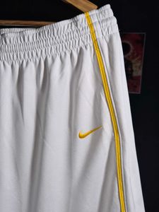 Nike White &amp; Yellow Basketball Shorts / size- 30-3