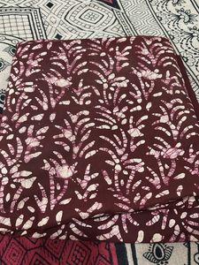 Unstitched cotton suit piece