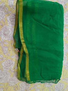 pure shiffon saree