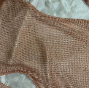 Sheer Mesh Mini Dress with Faux Fur Cuffs