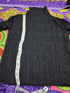 Elegant Black Long Sleeve Top