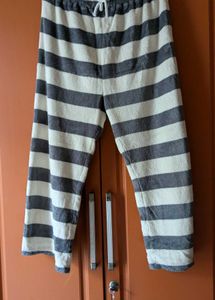 Striped Lounge fleece Pants (Size Large)