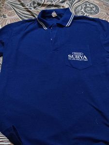 Men's Blue Polo T-Shirt