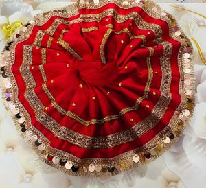 Red Krishna Dress