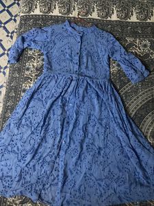 SKY BLUE BEAUTIFUL KURTA /DRESS.