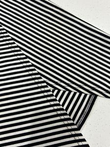 Striped Wrap Skirt