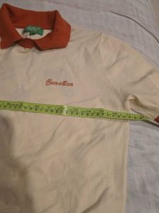 Benetton- Polo Tshirt- Small Size