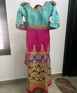 New Party Wear Floor Length Dress