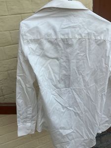 Classic White Button-Down Shirt