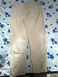 Cream Corduroy Pants