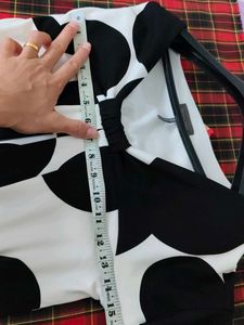Polka Dot V-Neck Dress