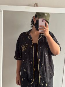 Cozy Star Print Pajama Set( Harry Potter)