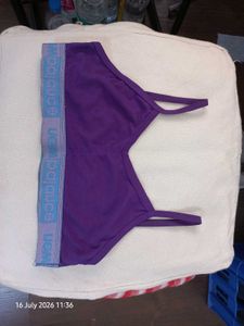 Purple New Balance Sports Bra