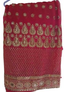 Embroidered Silk Saree