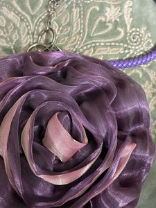 Unique Rose-Shaped Clutch Bag