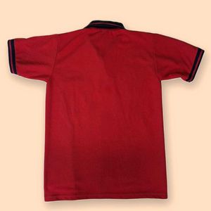 🛑 Men's Red Polo T-Shirt
