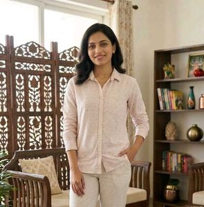 Comfortable Pink Printed Shirt