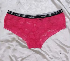 Lacy Pink "XOXO panty